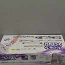 Electric Spin Scrubber, Cordless Shower Scrubber Rotary Floor Brushes & Pad Drivers with 6 Brush Heads - 2H Dual Speed, IPX7 Waterproof Extension Handle for Bathroom Tile Car Cleaning (White)