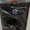 Aeitto Nugget Ice Maker Countertop, Pellet Ice Machine Soft Chewable Ice 40lbs/Day, One-Click Operation, Auto Self-Cleaning Crushed Ice Makers Stainless with Scoop for Home/Kitchen/Office (Black)