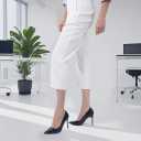 Elisabet Tang Women's High Heels Pumps Closed Pointed Toe Stiletto 4inch Heels Classic Office Special Dressy Wedding Pump Shoes (Black)