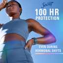 Secret Clinical Strength Antiperspirant Deodorant for Women, 100hr Sweat & Odor Protection, Free & Sensitive, 3X Stress Protection with Hyaluronic Acid, PH Balanced, Invisible Solid, Unscented, 2.6 oz