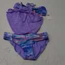Angel season Girls Swimwear Teen Girl Tankini 2 Piece Swimsuit for Younth Bathing Suit Size 13-14 Two Piece Set Summer Beach Modest Swimsuit UPF 50+ Tween Swimming Suit Junior Tank Purple Hawaii