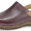 Dansko Women's Merrin Sling-Back Mule Clog-Dual Density Cork/EVA Midsole and Lightweight Rubber Outsole Provide a Comfortable Ride on Patented Stapled Construction (8.5-9)