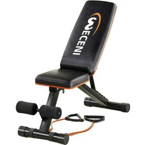 Adjustable Weight Bench,Adjustable weight bench, Multi-Functional Foldable workout Bench Press with 660 LBS Capacity, Strength Training Equipment gym for Home, Full heavy duty fitness bench gym at home.