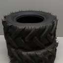 16X6.50-8 Lawn Mower Tires, Natural Rubber Turf Tire for Riding Mowers | 2 Ply Tubeless | 615lbs Capacity 2PCS