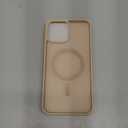 SUPFINE Magnetic for iPhone 13 Pro Max Case(Compatible with MagSafe)(Military Grade Drop Protection) Slim Translucent Matte Shockproof with Anti-Fingerprint Phone Case,Desert Gold