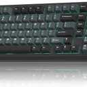 SOLAKAKA KI99 Pro Wireless Mechanical Keyboard with Quiet Switch, Hot Swappable Pre-Lubed Switches with RGB Backlit, Gasket Structure Computer Gaming Keyboard (Black Blue, Silent Switch)