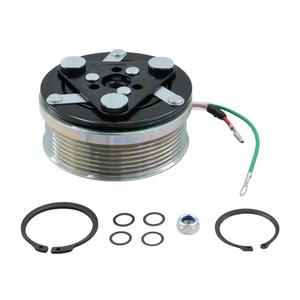 AC Compressor Clutch Assy - Compatible with 2006-2011 Honda Civic 1.8L, 4901 4918 38810RRBA01 Repair Kit Plate Pulley Bearing Coil