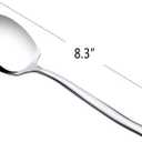 Stainless Steel Buffet Serving Spoon, Large Serving Spoon Set of 6