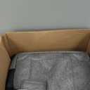 Laptop Tote Bag, Teacher Tote Bag for Women Work 15.6 inch Laptop Work Tote Bag Nurse Tote Bag, Insulated Pocket | With Cup Holder (Grey With Wheels)