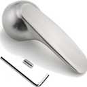 H79 Single Metal Lever Handle Kit 1300/1400 Series Tub Faucet for Delta, H79 Shower Handle Replacement for Delta Tub-Bathroom Shower Handle Accessories Chrome, Faucet Handle Replacement Kit.(Nickel)