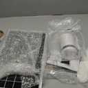 Portable Solar Ceiling Fan Kit 15w Monocrystalline Solar Panel USB Hanging Ceiling Fan with On/off Button for Patio Camping Tent Chicken Coop Greenhouse Shed