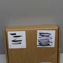 5x7 Area Rug Living Room Rug: Washable Modern Abstract Soft Thin Rug Indoor Floor No Slip Stain Resistant Carpet for Bedroom Dining Room Farmhouse Nursery Home Office - Black