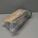 Moretoes 100pcs Medium Bakery Cookie Bags with Window, 4.5x2.36x9.6in Tin Tie Tab Kraft Paper Bags for Cookie Coffee Bread Bakery Packing