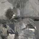 200 Sets 50mm/ 2 Inch Button Press Supplies Square Button Parts DIY Fridge Magnets Craft Set Including Magnet, Metal Cover, Plastic Back Cover, Pins, Transparent Film, Blank Paper (Plastic)