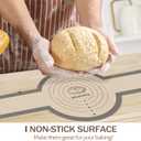 Koolstuffs Silicone Bread Sling for Dutch Oven, 2 PCS Non-Stick & Easy Clean Reusable Sourdough Mat, Sourdough Bread Baking Supplies, Tools Accessories