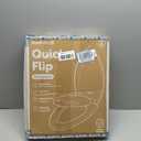 Jool Baby Quick Flip Toilet Seat with Built-in Potty & Splash Guard for Toddler Training, Slow Close (Elongated)