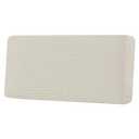 H.VERSAILTEX Super Stretch Individual Seat Cushion Covers Sofa Covers Couch Cushion Covers Slipcover Sets Thick Jacquard Textured Twill Fabric (1 Piece Sofa Cushion Cover, Natural)