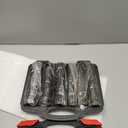 1/2 Inch Drive Extended Length Impact Socket Set, 6 Sizes Extra Deep Socket Set - Hex 3/4", 7/8", 15/16", 1-1/16", 1-1/8", 1-1/4" for High Torque Use (Extended Length)