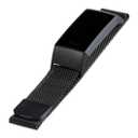WITHit Stainless Steel Mesh BAND-For Use With FITBIT CHARGE 3~ Black- BAND ONLY