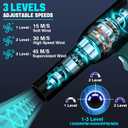 Upgrate Jet Dry Blower for Makita 18V Battery,400G Wind Pressure,High Power 500W,Cordless Compressed Air Duster Replace Compressed Air Can,Jet Fan for Car Dry,Keyboard Computer Cleaning,Air Bed