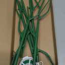 5 Pack Stackable Plant Supports Stakes, Sturdy Garden Trellis for Climbing & Vining Plants, Monstera, Pothos & Philodendron - Reusable Plant Stakes for Indoor & Outdoor Potted Plants (Green)