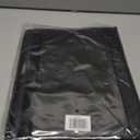 Samsill Professional Padfolio, Faux-Leather Junior Portfolio, 10.1 Inch Tablet Sleeve, with 7 x 10 Inch Notepad, Black