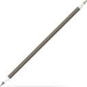 120V 500W Smoker Heating Element Compatible with Bradley BS611 / BTDS76P 4-Rack Outdoor Electric Smoker BTDS108P 6-Rack Bradley Digital Food Smokers, Ceramic Sheath with Nuts