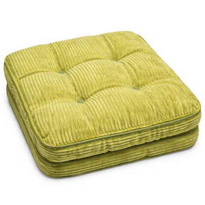 Travelwant Large Floor Pillows, Square Meditation Pillow, Microsuede Sitting Pillows Floor Cushion for Yoga, Living Room, Balcony, Office, Outdoor