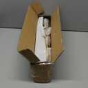 Double Curtain Rods, Wrap Around Curtain Rod for Windows, Internal Splicing 1'' Front and 5/8'' Back Adjustable Curtain Rod with Aluminum Finials and Brackets (Warm Gold, 28-56")