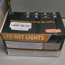 OYCBUZO 360LED Net Lights, 21ft x 5ft Connectable Christmas Outdoor Mesh Lights with Timer & 8 Lighting Modes, Waterproof String Light Plug in for Xmas Tree Bushes Garden Holiday Party - Warm White