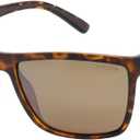 GVISION Fishing Polarized Sunglasses Men Women Golf Driving Running Mirrored Sports Glasses UV400 (Amber/Brown)