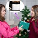 2026 Funny Calendar for Tired Women, Fuck It Wall Calendars for Moms, A Year of Sassy Attitude, Humor Home Office Hanging Monthly Decor Floral Planner, Christmas Swear Word Gag Gift