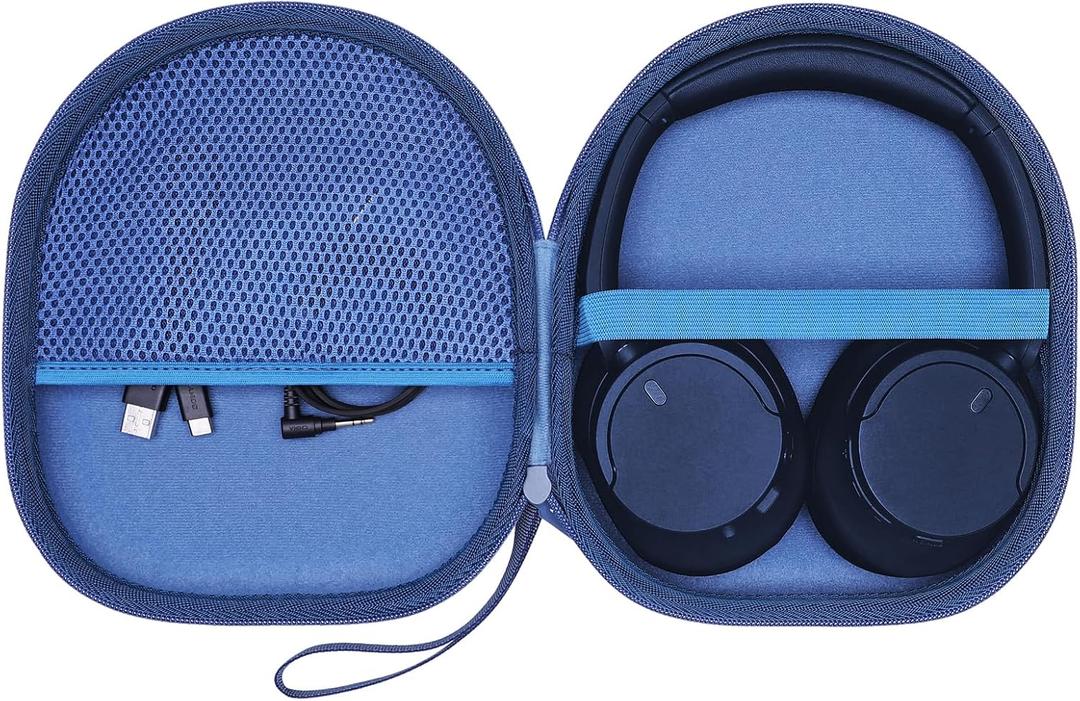 LTGEM Case Compatible with Sony WH-CH720N / WH-CH520 Noise Canceling Headphones Over The Ear Headset, Blue