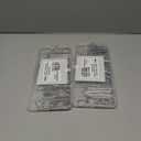 2 x Cotter Pin Assortment Kit,Hincell 302pcs 13 Size Cotter Pins Assortment Kit 304 Stainless Steel R Clips Hardware Pins & Hairpin Cotter Pins Set for Trucks, Engine Repair