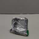 AURUZA Clear Makeup Bag, Portable Travel Toiletry Bags with Zipper, TSA Approved Clear Organizer Bags, PVC Cosmetic Pouch for Airport Airline Compliant (4 Packs Black)