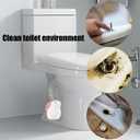 Set of 2 Toilet Bolt Covers Decorative, Toilet Bolt Caps Decorative, Easter Bunny Decor, Ceramic Toilets Screw Cover Caps, Rabbit Bathroom Knob Cap, Functional Bathroom Parts, Easy to Install (Small)