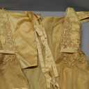 Sparkly Lace Applique Homecoming Dresses for Teens Short A-Line Puffy Glitter Tulle Formal Prom Dress (8, Gold)