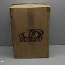 Findway Golf Travel Bags for Airlines with Wheels and ABS Hard Case Top, Protect Your Clubs, Waterproof 1680D Oxford Fabric and Oversize Tank Wheels, Lightweight and Easy to Maneuver (Gray)