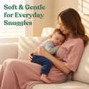 Comfort Baby Outfit Set: Soft Bodysuits and Pants Layette Set, 4-Piece Unisex Baby Clothes Gift for Boys Girls (6-12 Months, Serena)