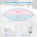 EIUE Hotel Collection Bed Pillows for Sleeping 2 Pack Queen SizePillows for Side and Back Sleepers,Super Soft Down Alternative Microfiber Filled Pillows,20 x 30 Inches