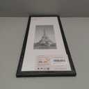 upsimples 8x20 Picture Frame, Display Pictures 5x10 with Mat or 8 x 20 Without, Wall Hanging Photo Frames, Black, 1 Pack