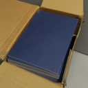 Mimorou 100 Pcs Journals Notebooks Bulk  Kraft Softcover A5 Small Notebooks 5.5 Inch x 8.3 Inch Notepads with 60 Page 30 Sheet for Writing Sketch Travel Office Supplies(Navy,Dot)