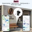 2026 Air Tracker Tags-4 Packs Android & iOS,Dual System Smart Tags Bluetooth Luggag Tracker Keys Finder/Item Locator Work with Apple Find My (iOS)&Google's Find Hub(Android) for Key,Backpack,Luggage