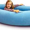 Henhecy Sensory Chair for Kids (Ages 6-12) - 60 inches Inflatable Sensory Peapod Provides Therapeutic Relief and Compression, ADHD Sensory Toys for Autistic Children - Air Pump Included