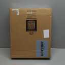 Mayfair Padded Toilet Seat, Cushioned Soft Vinyl over Wood Core Seat, Secure Hinges, Easy Clean, Made in USA, Round, White