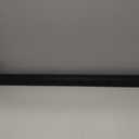Cable Railing Corner Post Fascia Mount-Stainless Steel Square Weldless 42"x2"x2" Pre-drilled Side Mount Metal Post for Wood Deck, Black