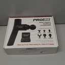 PROfit Percussion Muscle Massage Gun, Rechargeable Deep Tissue Full-Body Massager with Multiple Attachments