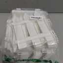 ELECLAND White Plastic Garden Fence with 22 Pieces, Picket Fence Edgings for Lawn, Flowerbeds, Plant Borders, Decorative Yard