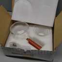 WHJY Glass Teapot With Infuser for Loose Tea, Small Magic Kettle for Stove Top, Clear Japanese Kyusu With Wooden Handle - 17 oz