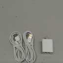 USB Wall Charger and Lightning Cable,[Apple MFi Certified] iPhone Charger with Lightning Cord,2 Ports Charging Plug Block Box for iPhone 12/11/XR/X/Xs/Xr/8/7/6/6s Plus/SE/5c/iPad-10FT-White